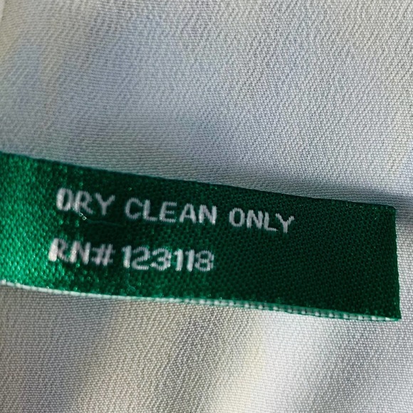 Walter Baker Floral Green Blue Strapless Dress - Picture 4 of 12